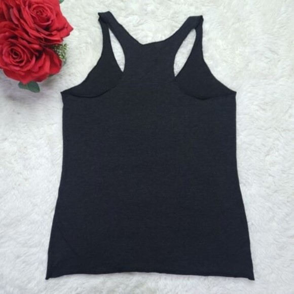 Top Knots And Squats Black Racerback Tank Top Size M - Picture 6 of 6